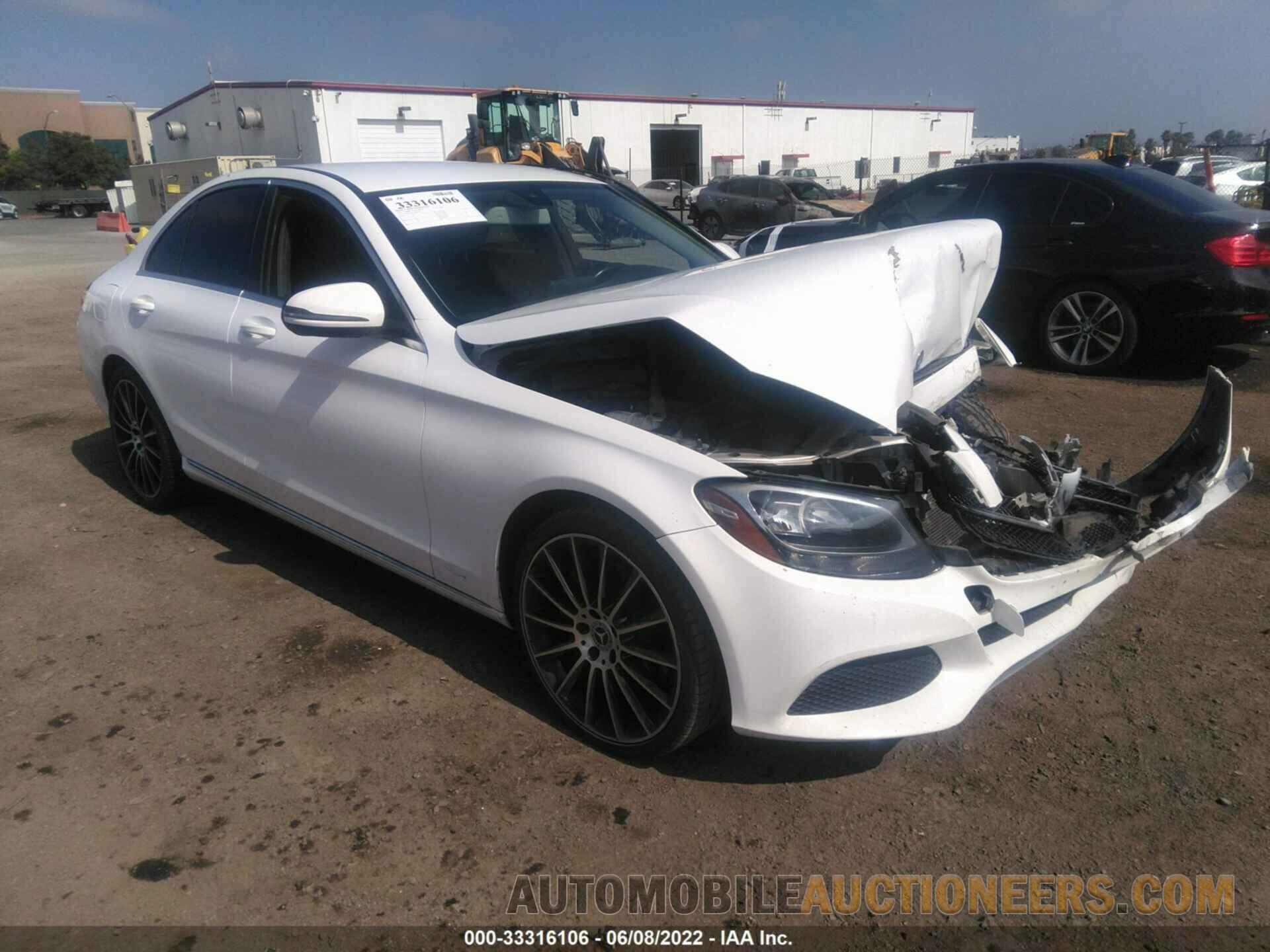 55SWF4JB1GU099518 MERCEDES-BENZ C-CLASS 2016