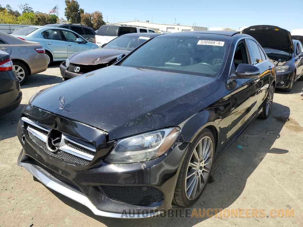 55SWF4JB1GU106306 MERCEDES-BENZ C-CLASS 2016