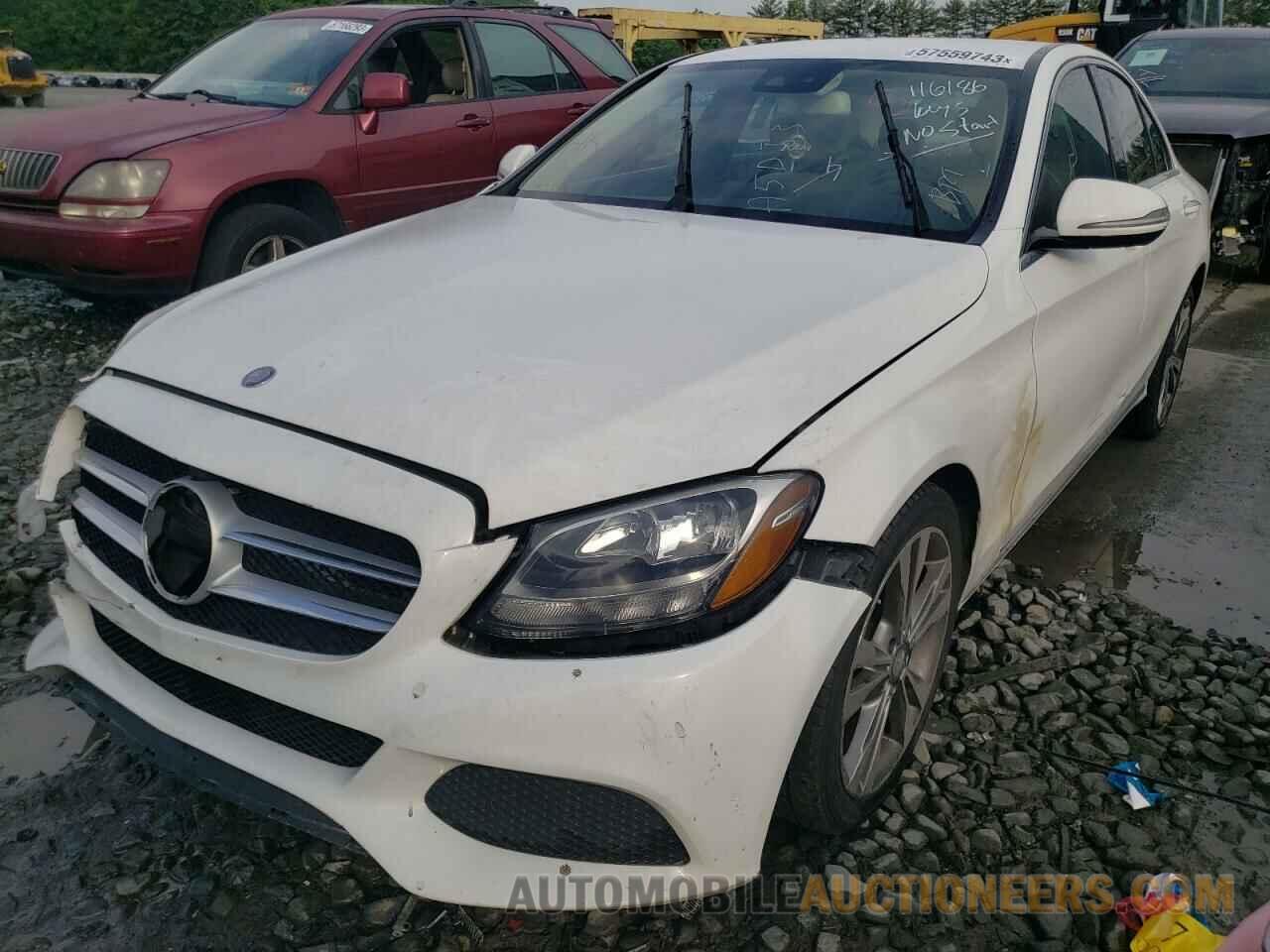 55SWF4JB1GU116186 MERCEDES-BENZ C-CLASS 2016