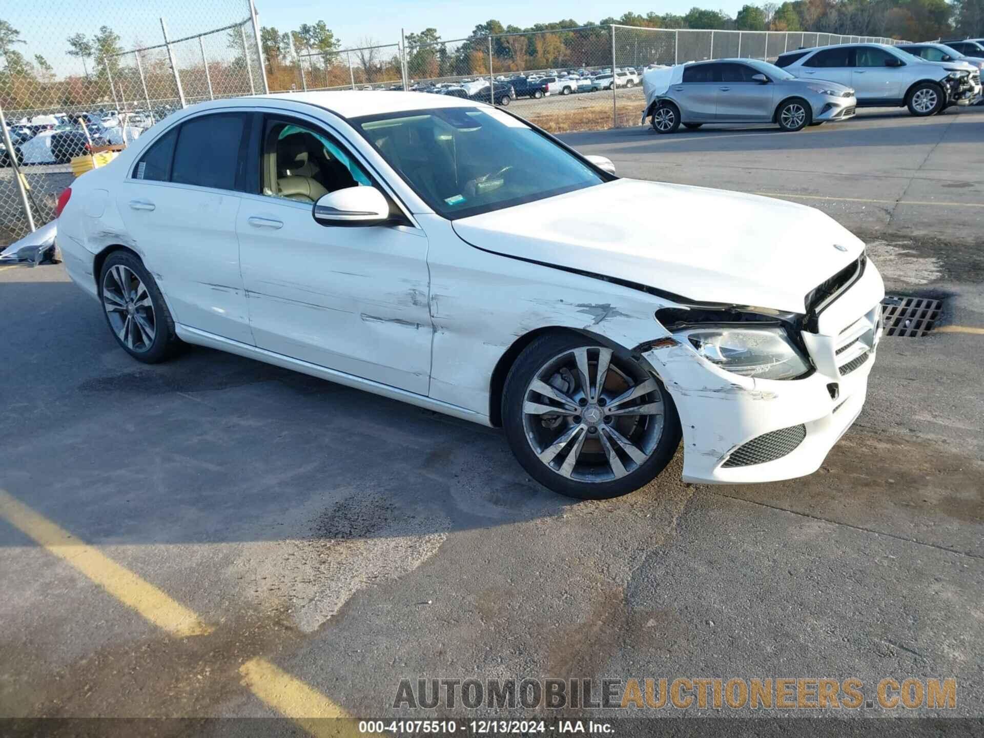 55SWF4JB1GU122294 MERCEDES-BENZ C-CLASS 2016