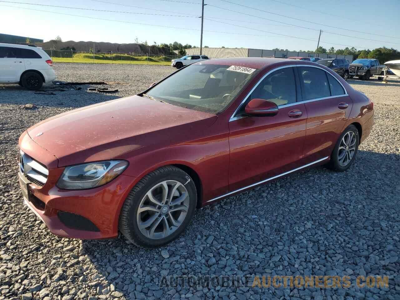 55SWF4JB1GU122604 MERCEDES-BENZ C-CLASS 2016