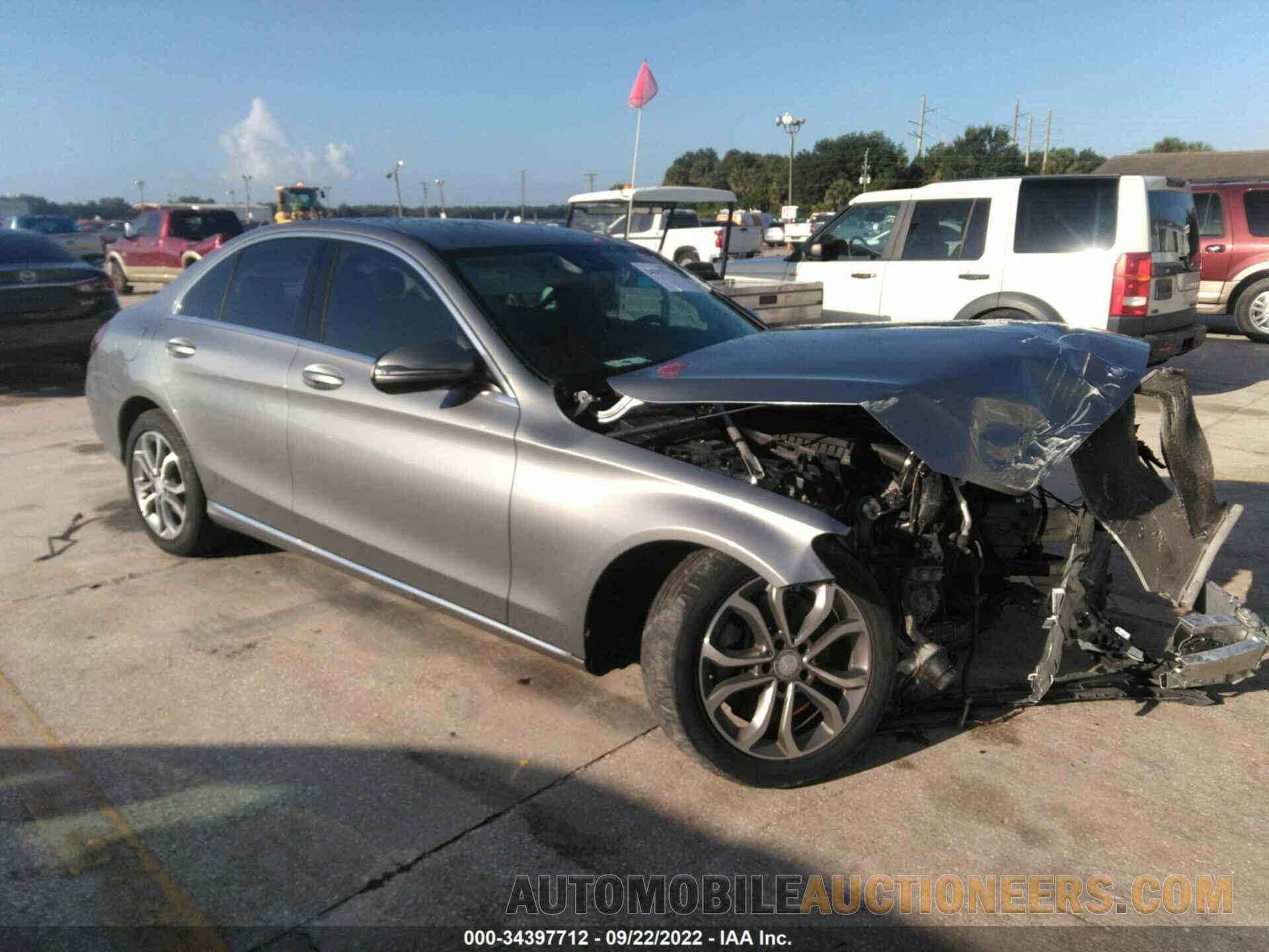 55SWF4JB1GU122988 MERCEDES-BENZ C-CLASS 2016