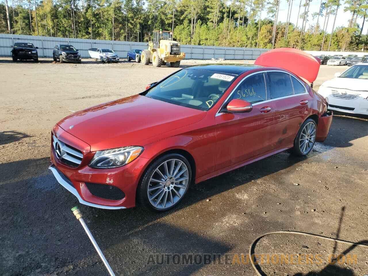 55SWF4JB1GU123705 MERCEDES-BENZ C-CLASS 2016