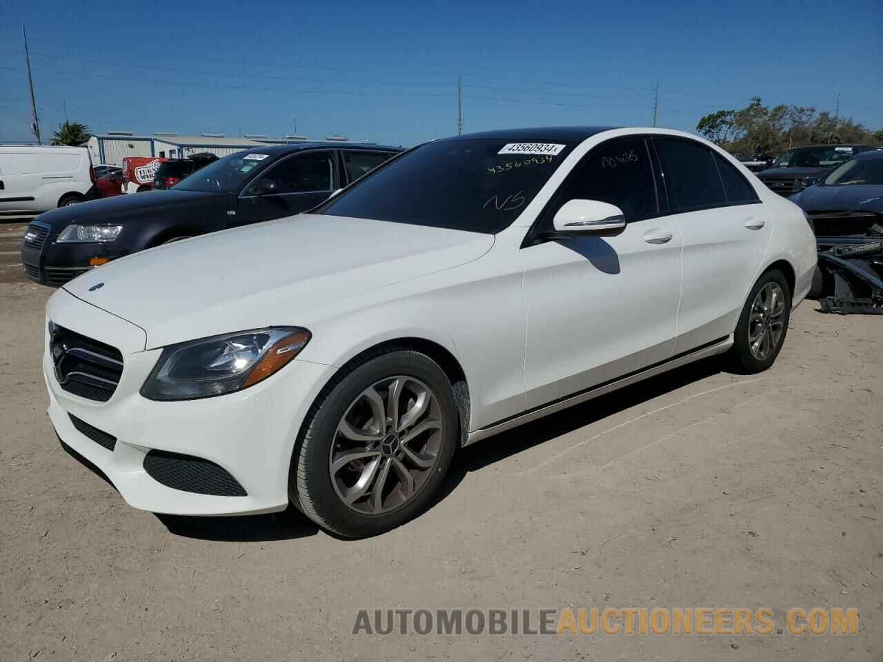 55SWF4JB1GU124840 MERCEDES-BENZ C-CLASS 2016