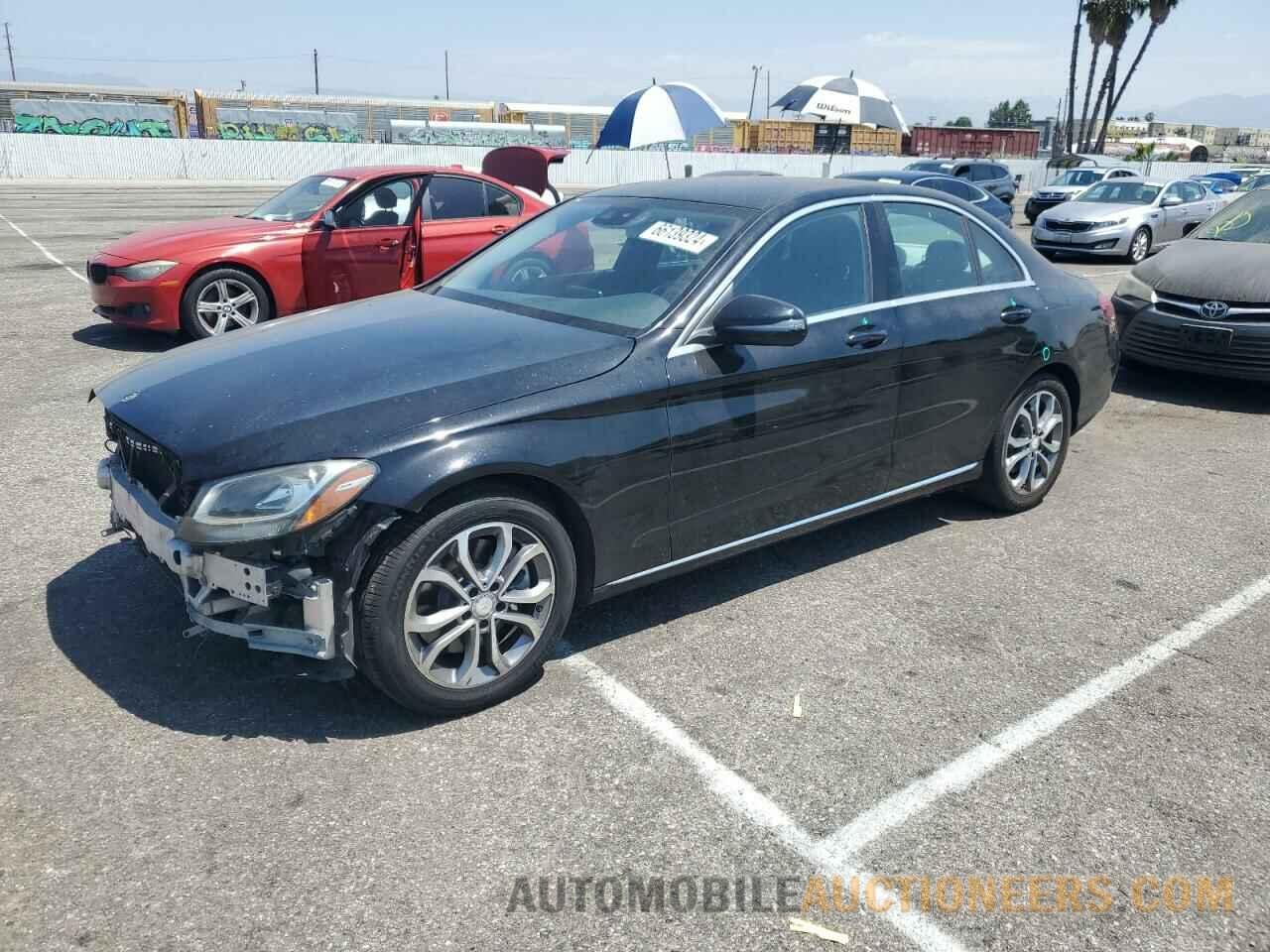 55SWF4JB1GU125809 MERCEDES-BENZ C-CLASS 2016