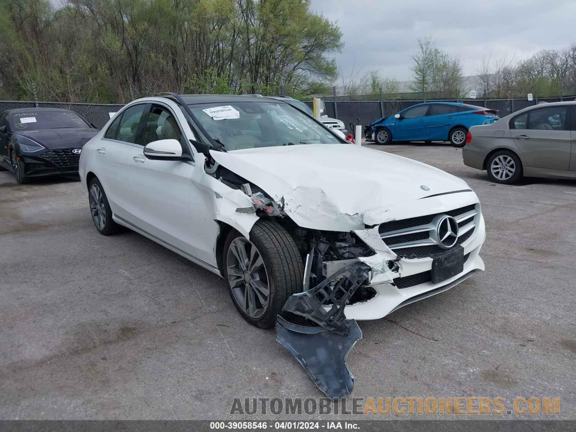 55SWF4JB1GU127320 MERCEDES-BENZ C 300 2016