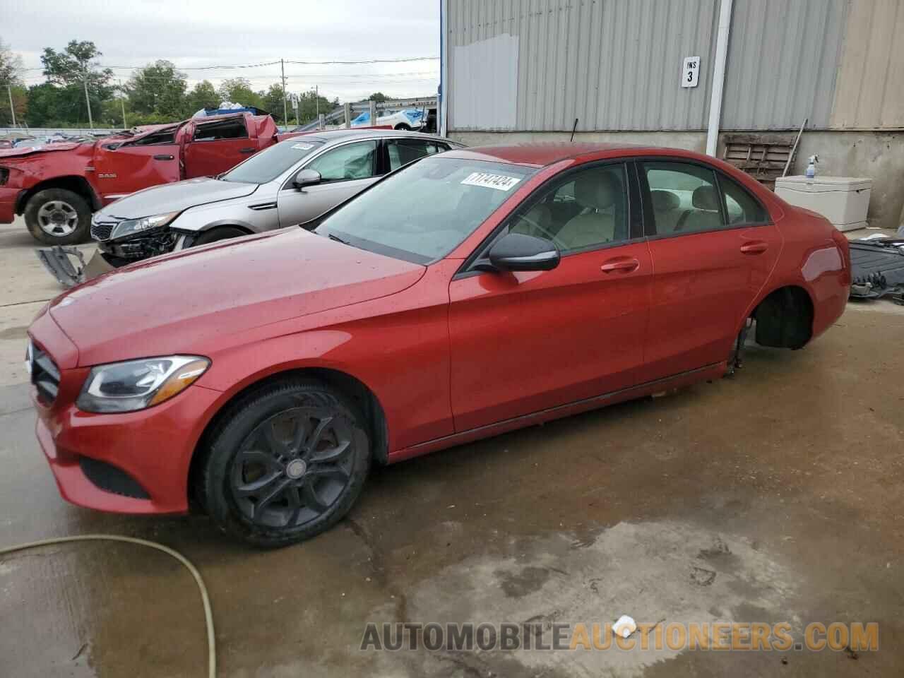 55SWF4JB1GU130637 MERCEDES-BENZ C-CLASS 2016