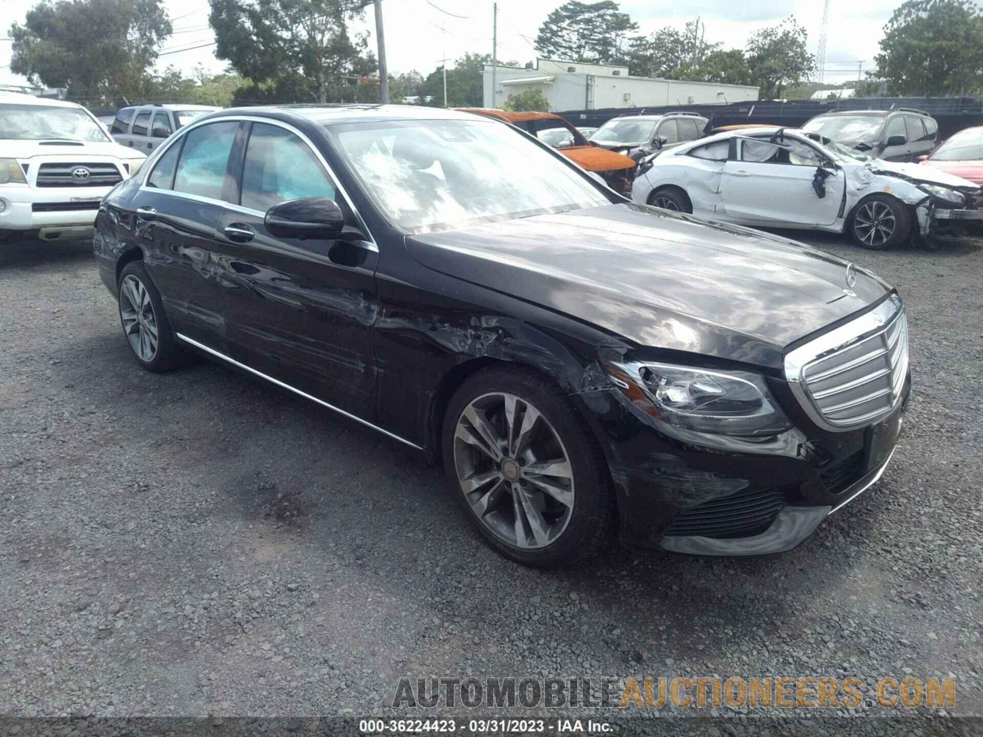 55SWF4JB1GU130993 MERCEDES-BENZ C-CLASS 2016