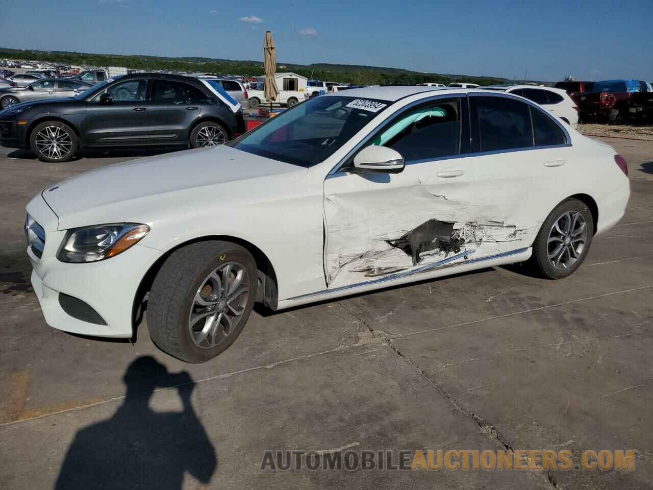 55SWF4JB1GU145235 MERCEDES-BENZ C-CLASS 2016