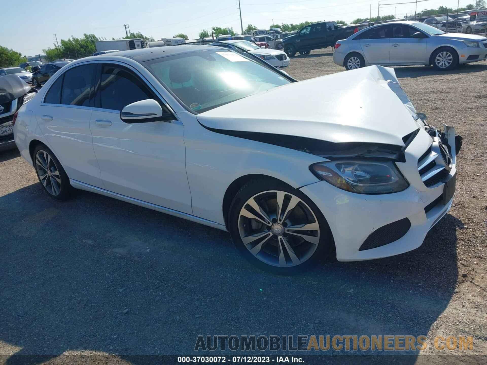 55SWF4JB1GU165128 MERCEDES-BENZ C-CLASS 2016