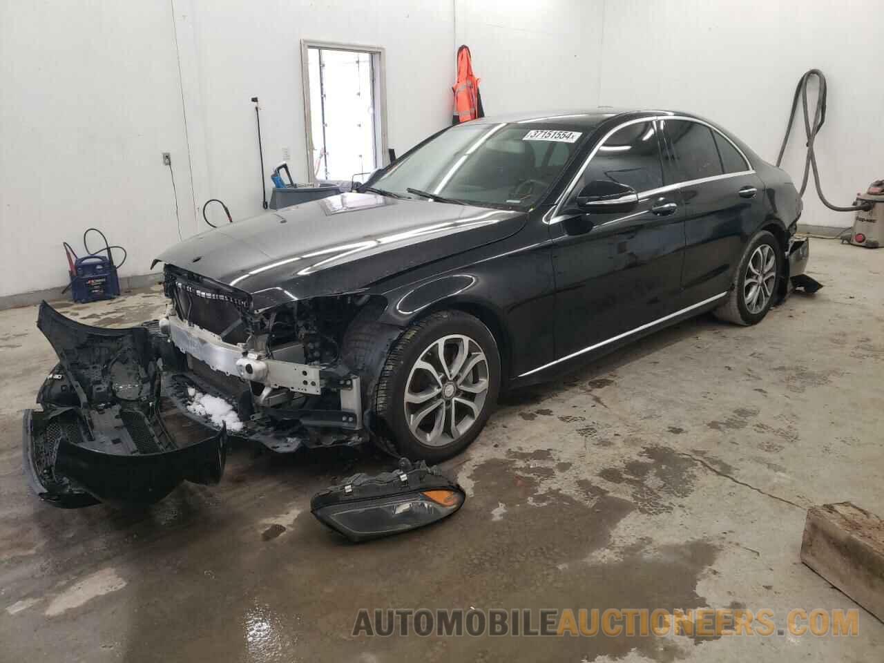 55SWF4JB1GU165534 MERCEDES-BENZ C-CLASS 2016