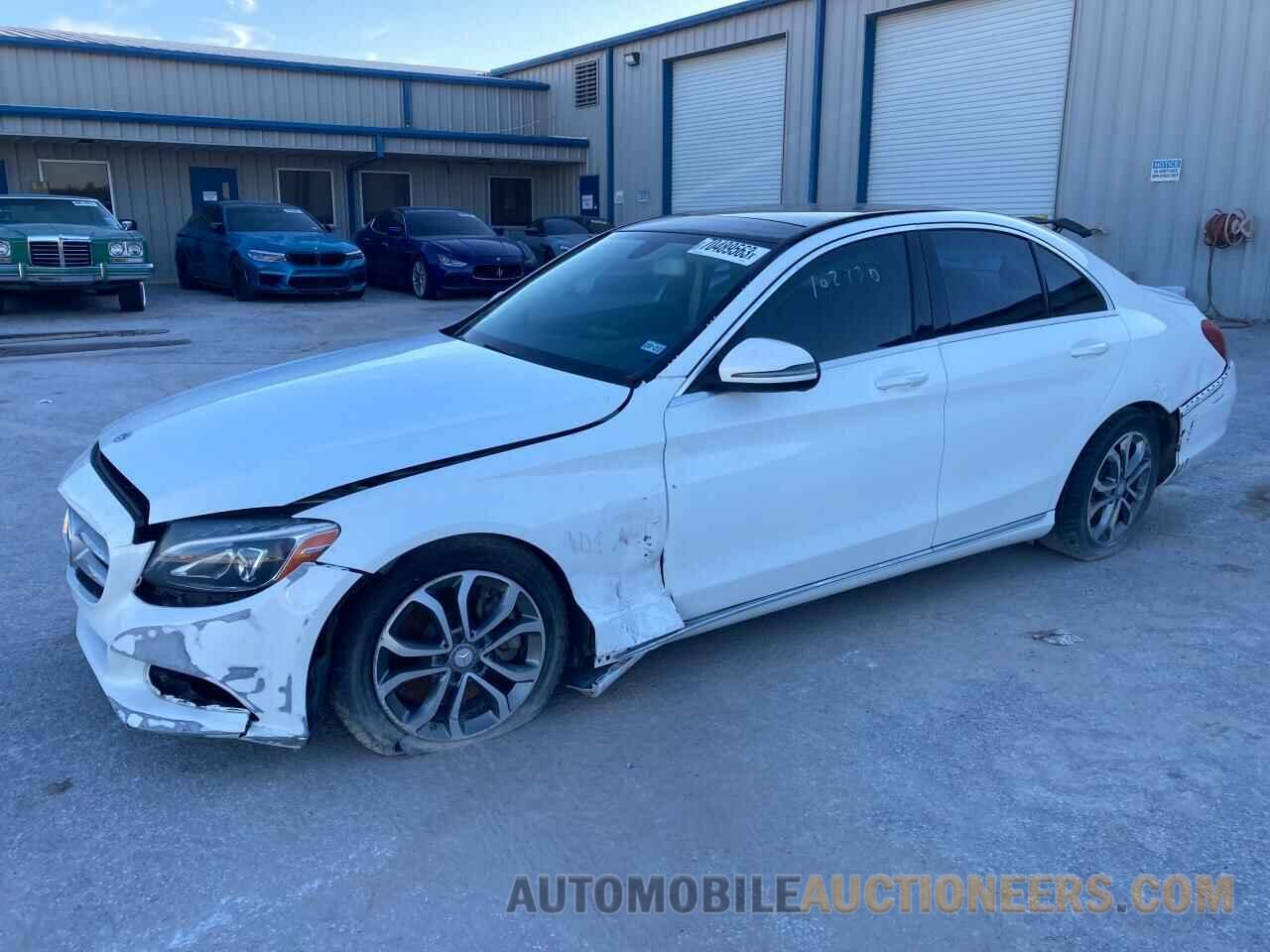 55SWF4JB1GU165839 MERCEDES-BENZ C-CLASS 2016