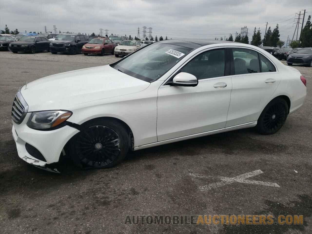 55SWF4JB1GU171186 MERCEDES-BENZ C-CLASS 2016