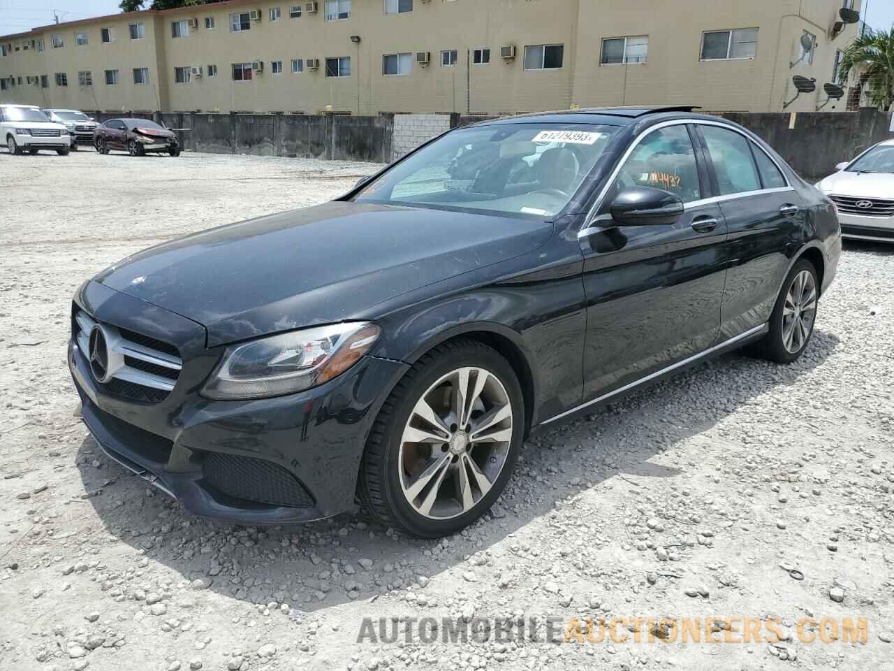 55SWF4JB1GU172337 MERCEDES-BENZ C-CLASS 2016