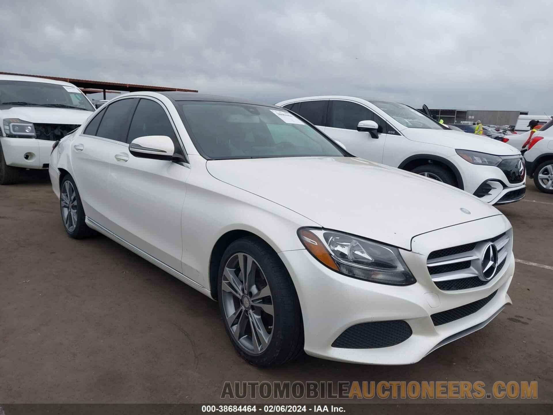 55SWF4JB1GU172869 MERCEDES-BENZ C 300 2016