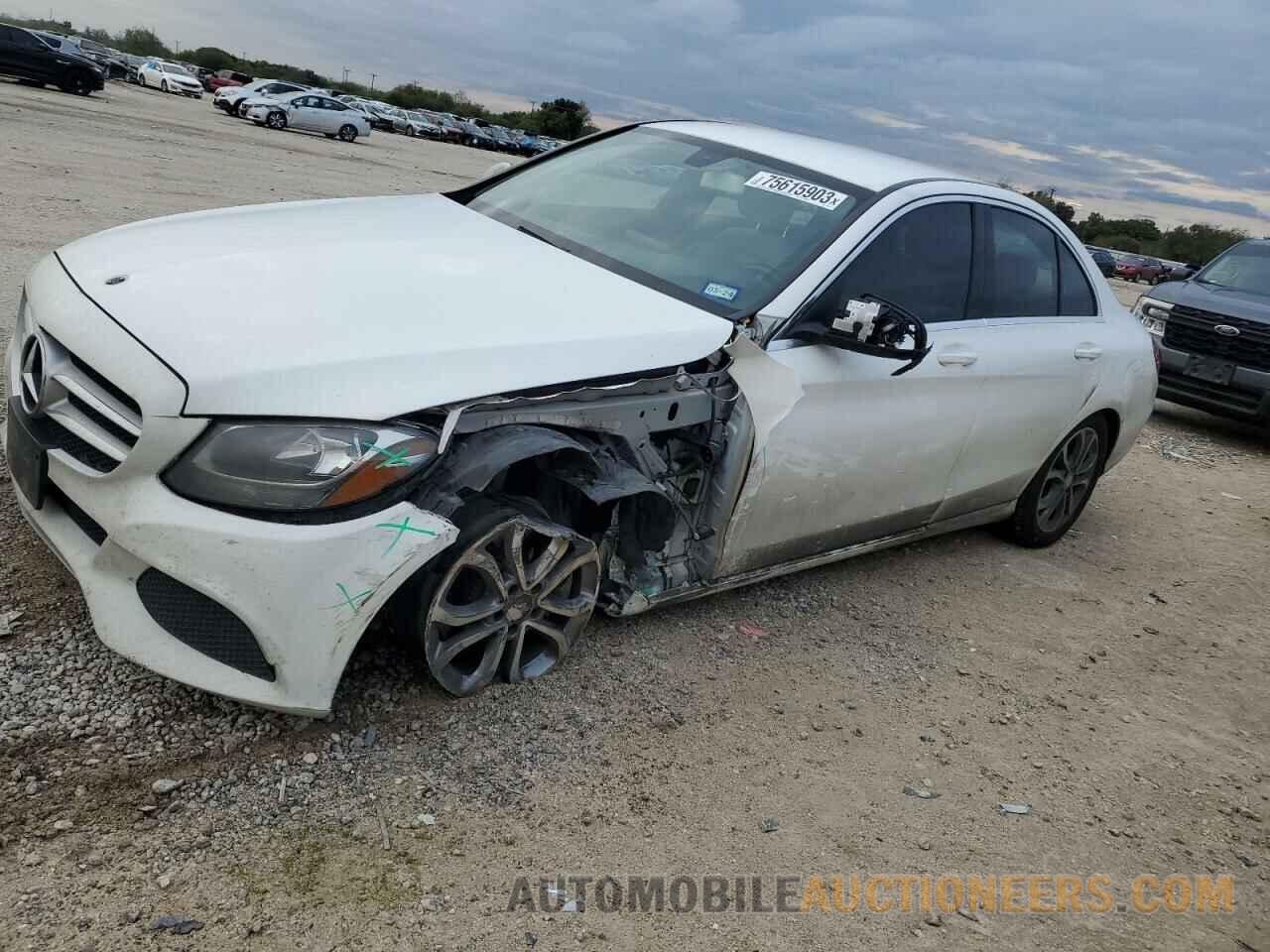 55SWF4JB1GU173505 MERCEDES-BENZ C-CLASS 2016