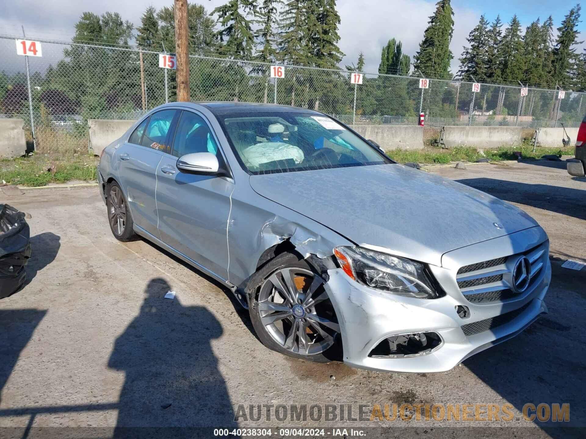 55SWF4JB1GU175657 MERCEDES-BENZ C 2016