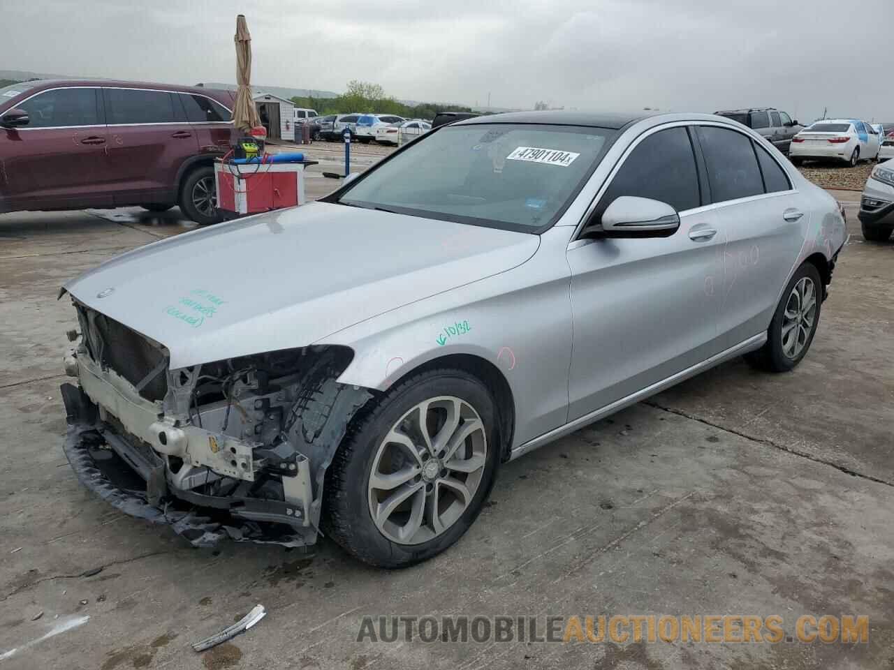 55SWF4JB1GU177683 MERCEDES-BENZ C-CLASS 2016