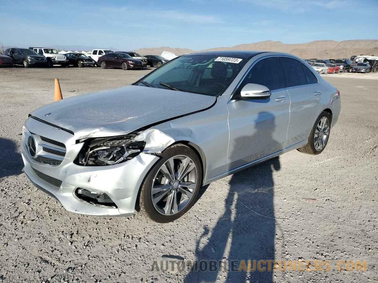 55SWF4JB1HU179824 MERCEDES-BENZ C-CLASS 2017