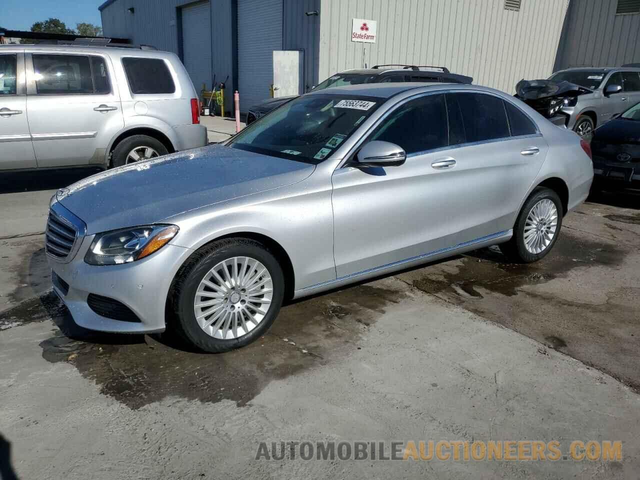 55SWF4JB1HU186014 MERCEDES-BENZ C-CLASS 2017