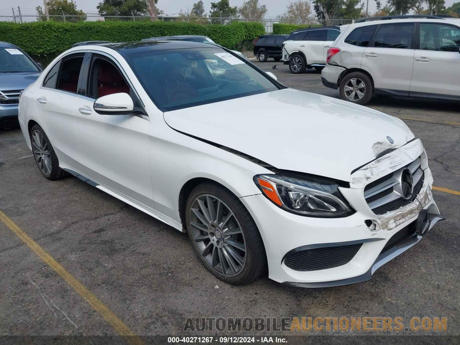 55SWF4JB1HU200963 MERCEDES-BENZ C 300 2017