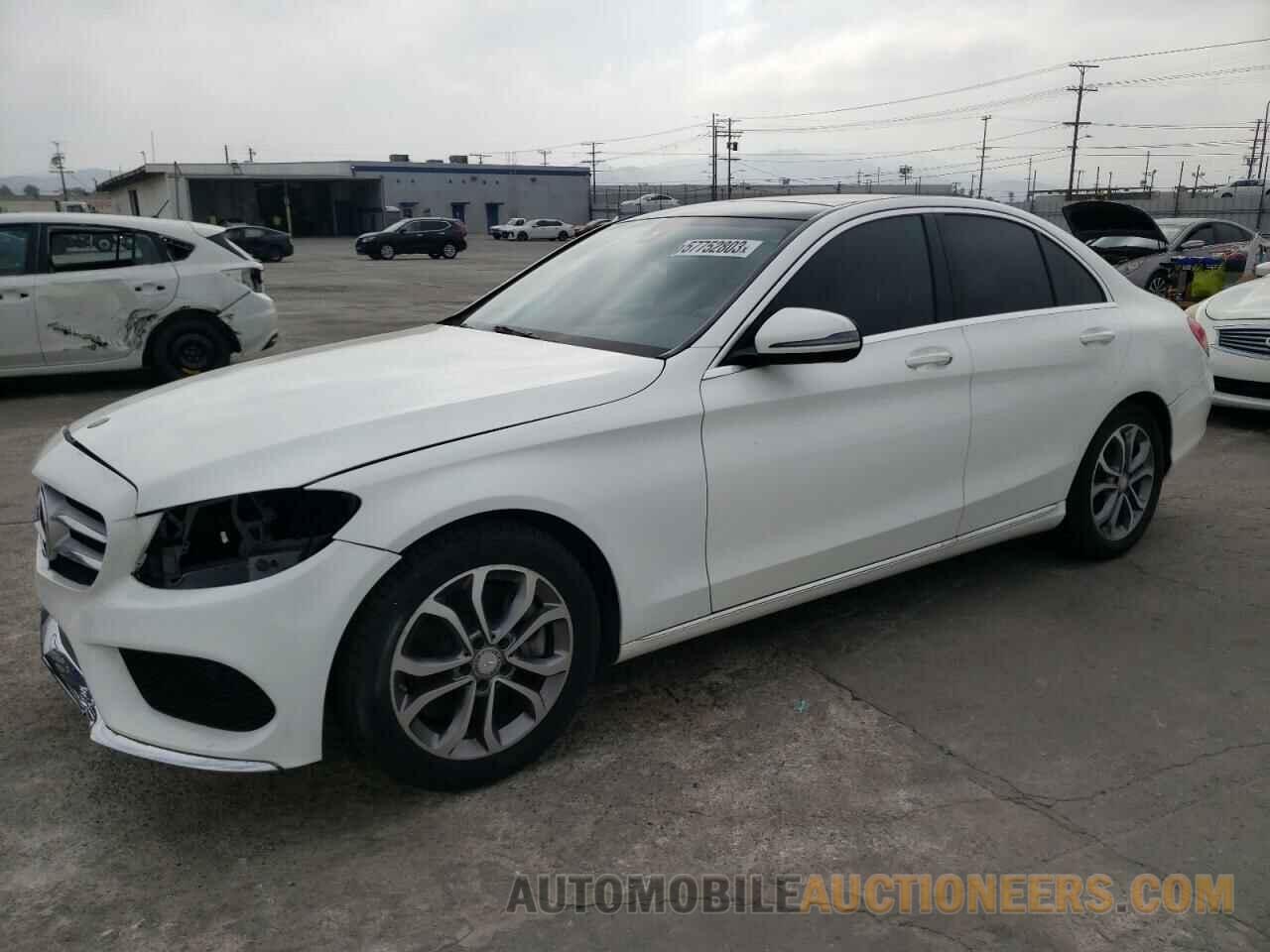 55SWF4JB1HU208268 MERCEDES-BENZ C-CLASS 2017