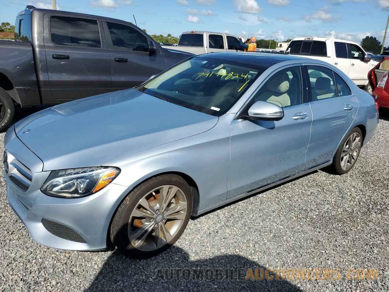 55SWF4JB1HU210215 MERCEDES-BENZ C-CLASS 2017