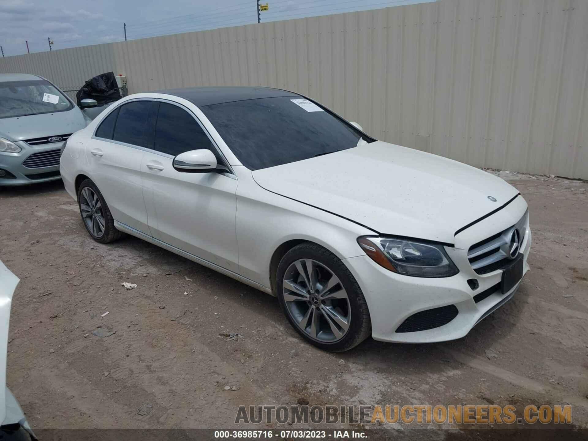 55SWF4JB1HU211705 MERCEDES-BENZ C-CLASS 2017