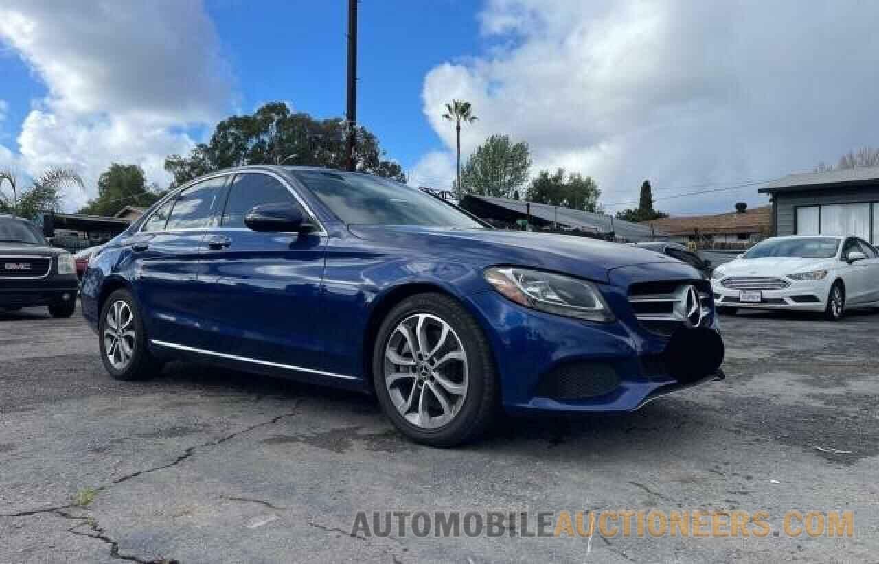 55SWF4JB1HU211817 MERCEDES-BENZ C-CLASS 2017