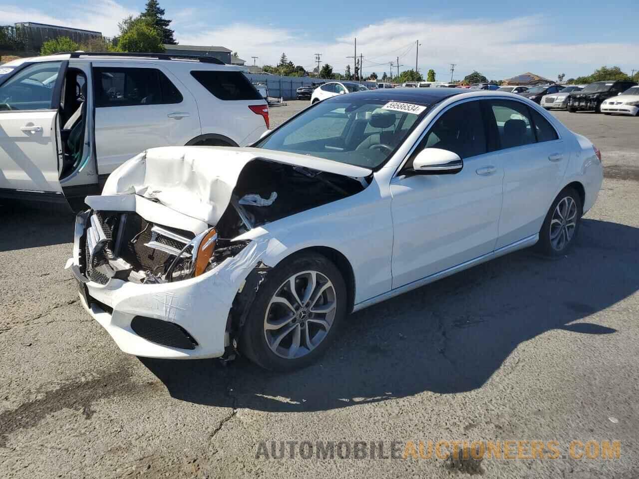 55SWF4JB1HU216564 MERCEDES-BENZ C-CLASS 2017