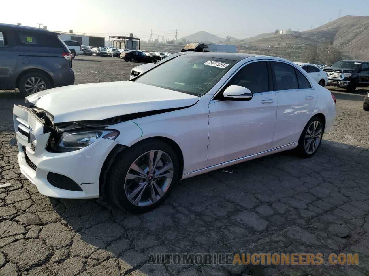 55SWF4JB1HU217648 MERCEDES-BENZ C-CLASS 2017