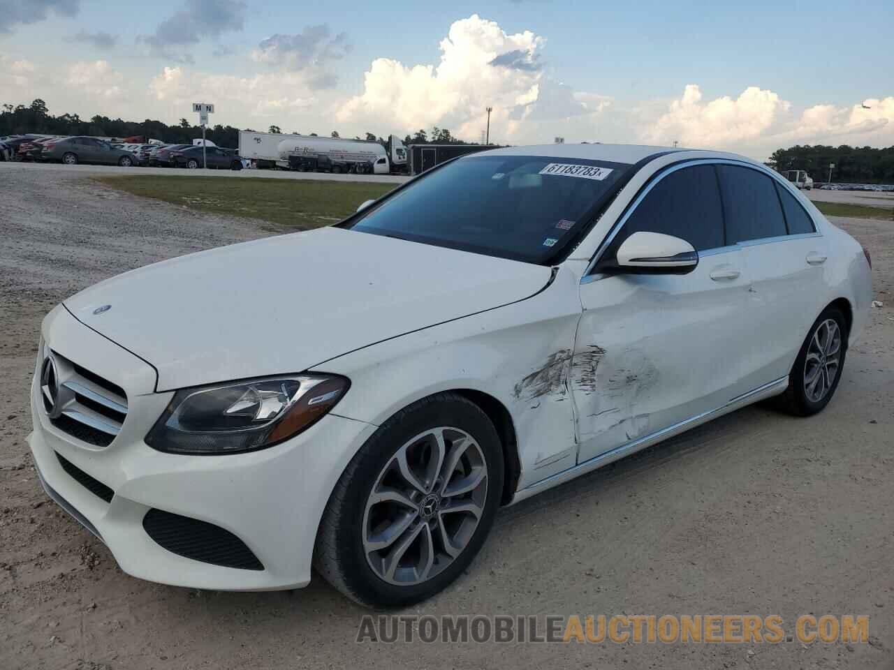 55SWF4JB1HU222915 MERCEDES-BENZ C-CLASS 2017