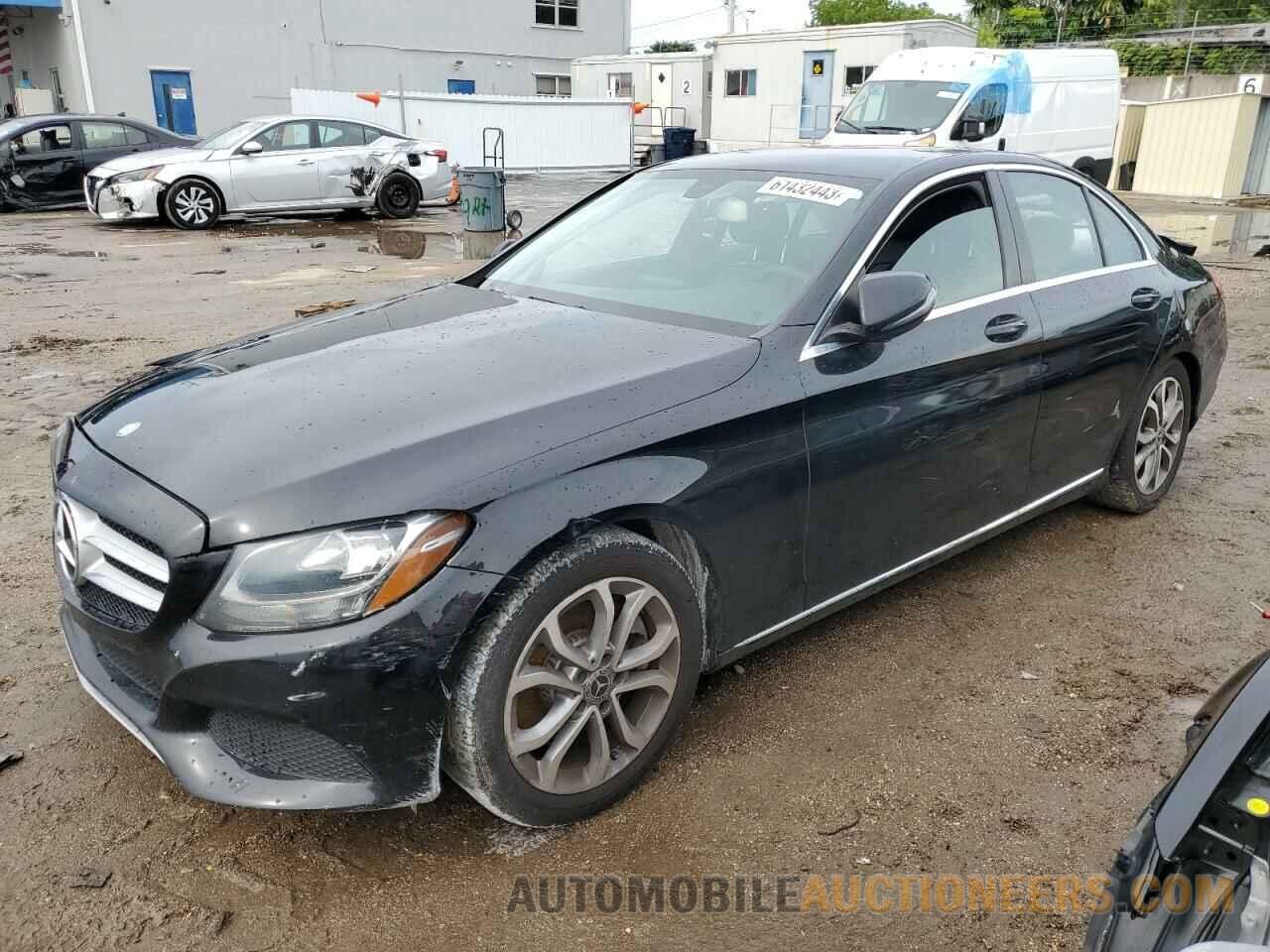 55SWF4JB1HU225703 MERCEDES-BENZ C-CLASS 2017