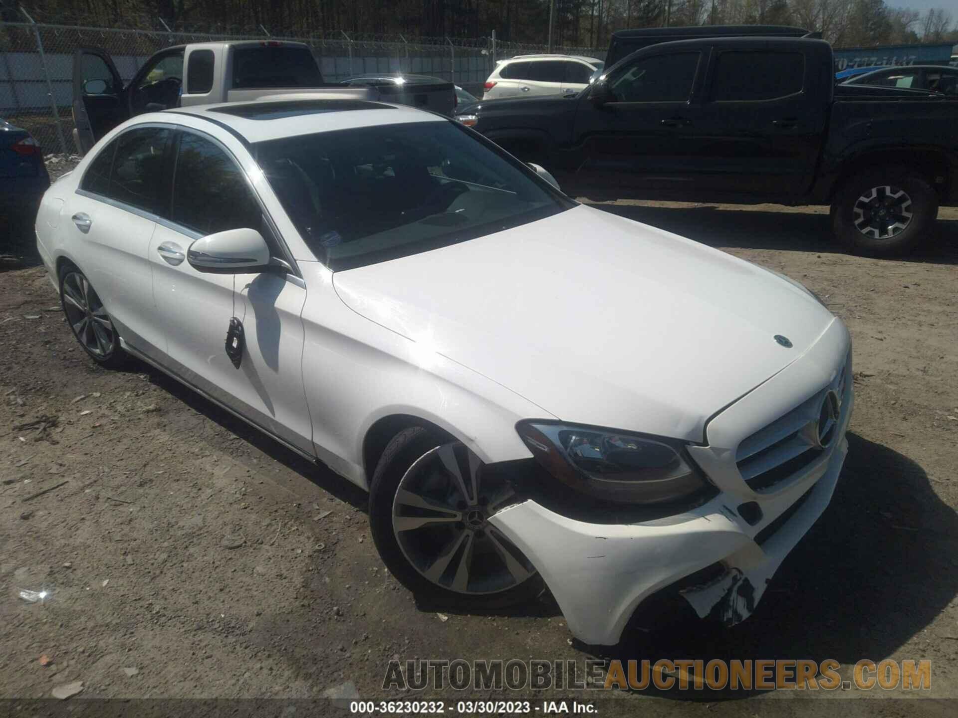 55SWF4JB1JU237811 MERCEDES-BENZ C-CLASS 2018