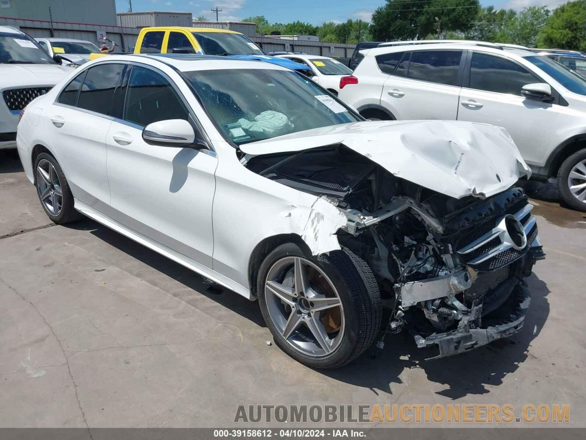 55SWF4JB1JU237856 MERCEDES-BENZ C 2018