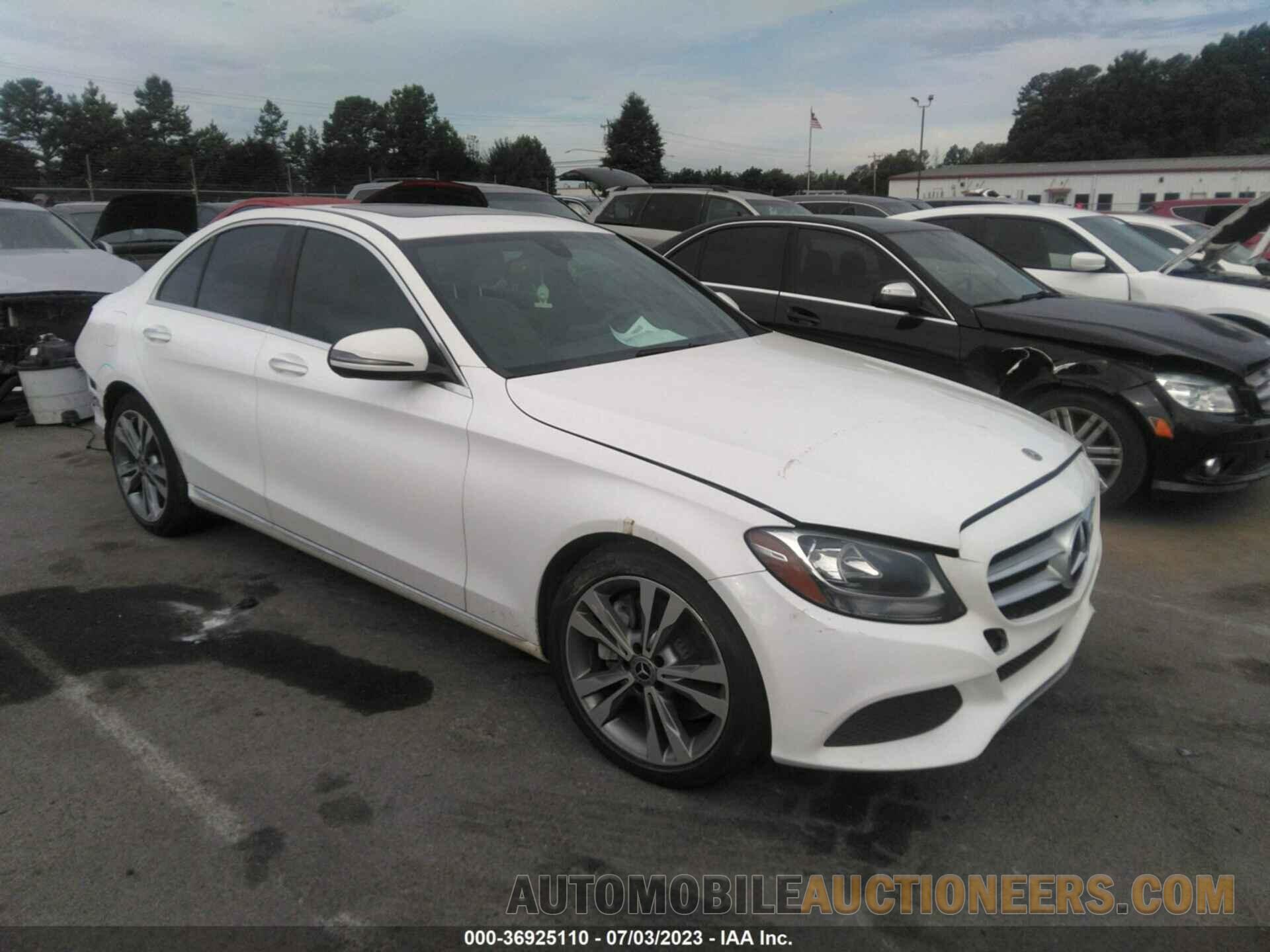 55SWF4JB1JU239333 MERCEDES-BENZ C-CLASS 2018