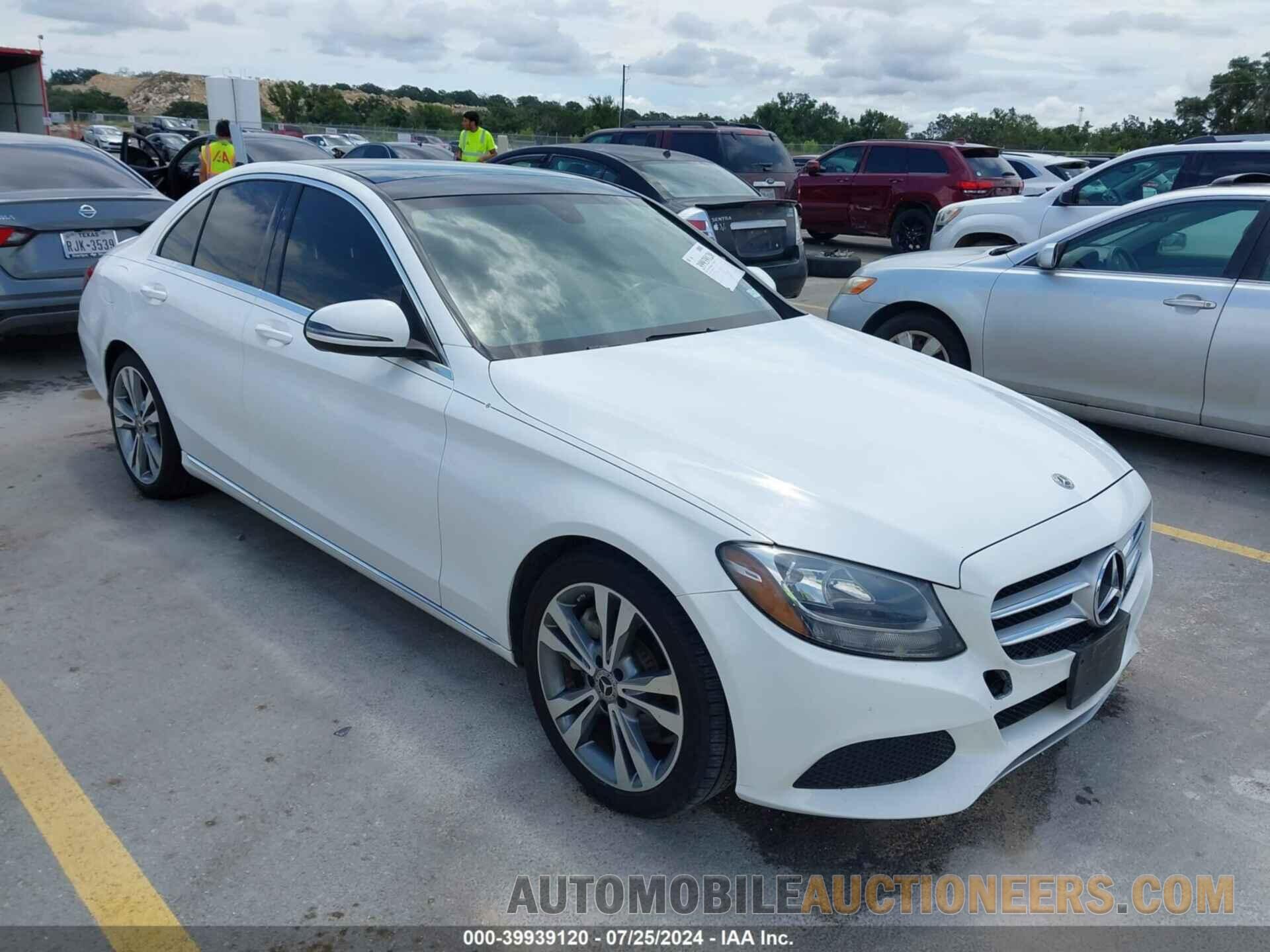 55SWF4JB1JU239462 MERCEDES-BENZ C 300 2018