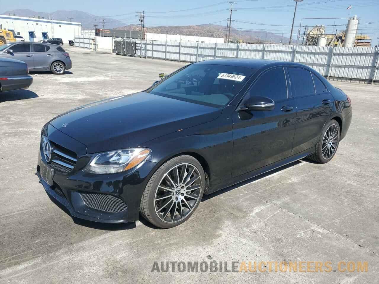 55SWF4JB1JU243575 MERCEDES-BENZ C-CLASS 2018