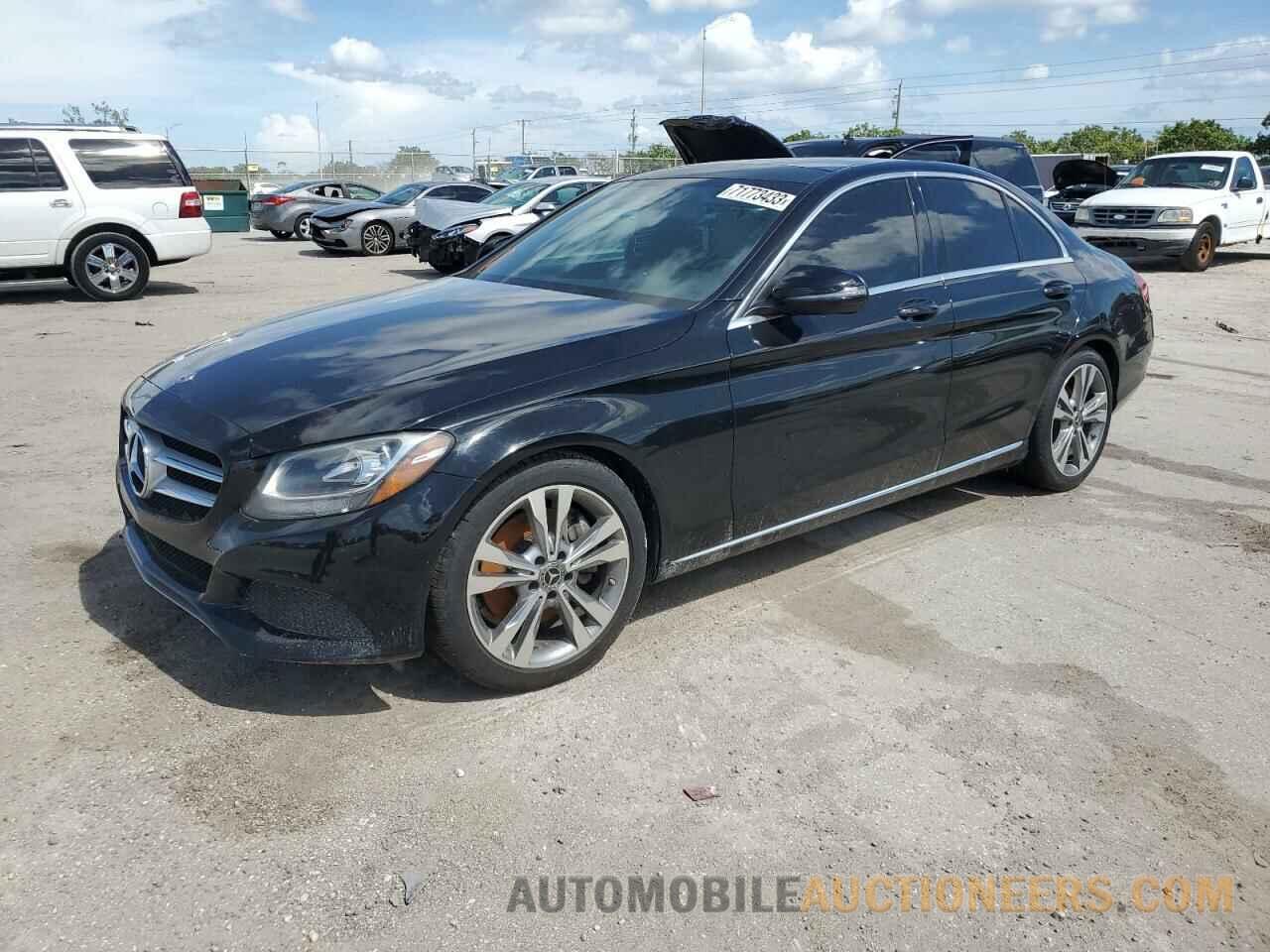 55SWF4JB1JU243981 MERCEDES-BENZ C-CLASS 2018