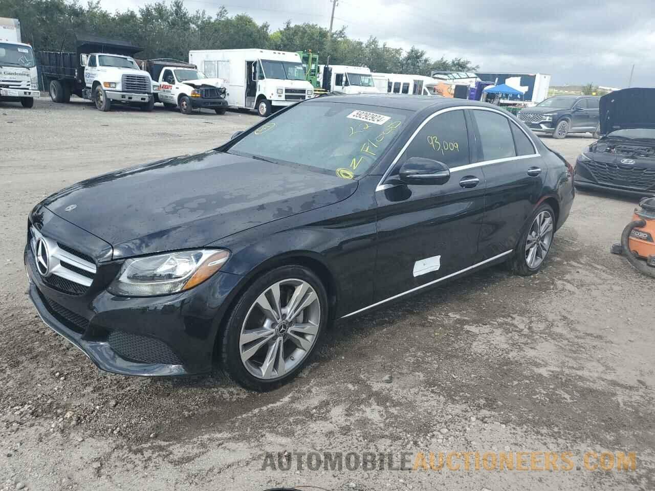 55SWF4JB1JU247027 MERCEDES-BENZ C-CLASS 2018