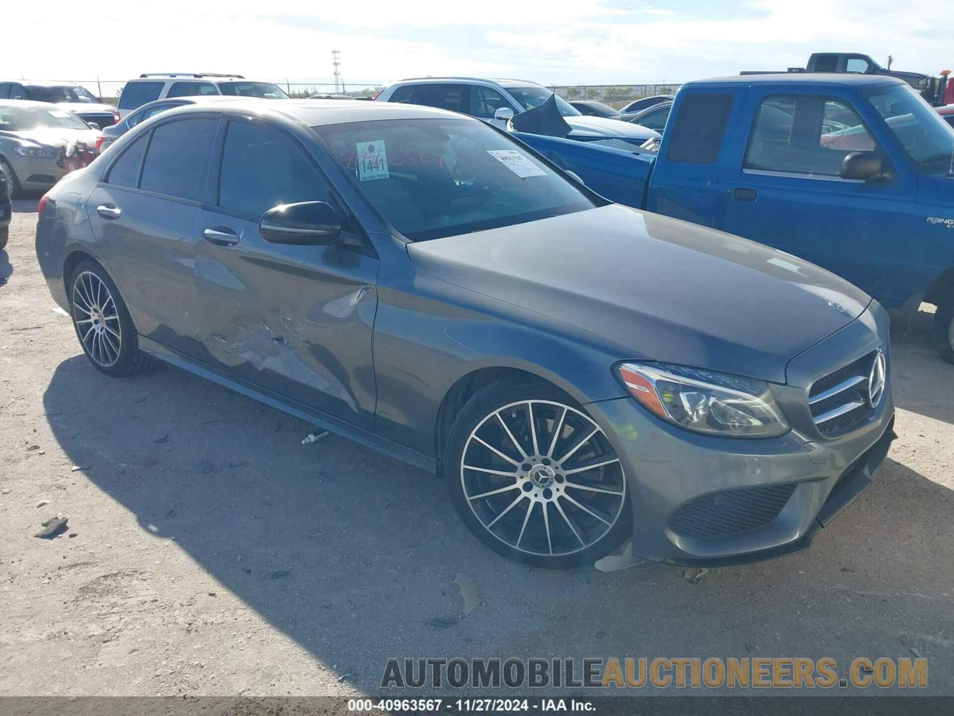 55SWF4JB1JU247349 MERCEDES-BENZ C 300 2018