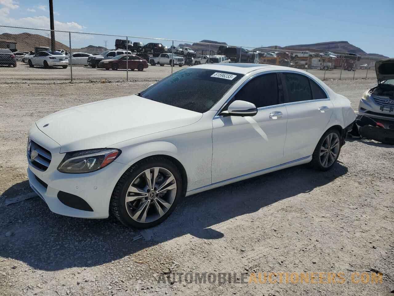 55SWF4JB1JU263678 MERCEDES-BENZ C-CLASS 2018