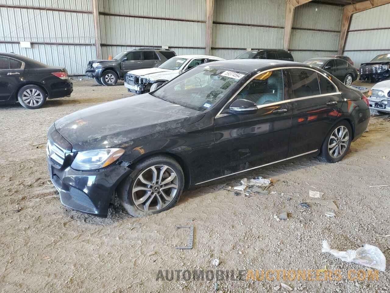 55SWF4JB1JU265379 MERCEDES-BENZ C-CLASS 2018