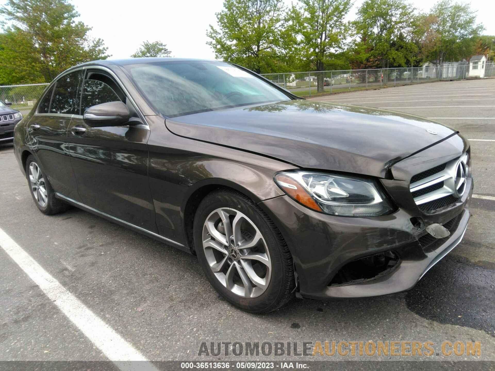 55SWF4JB1JU266855 MERCEDES-BENZ C-CLASS 2018