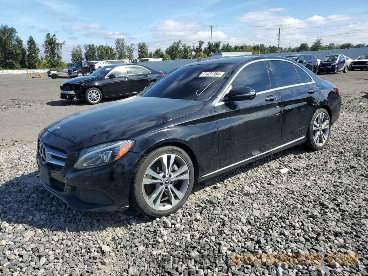 55SWF4JB1JU269447 MERCEDES-BENZ C-CLASS 2018