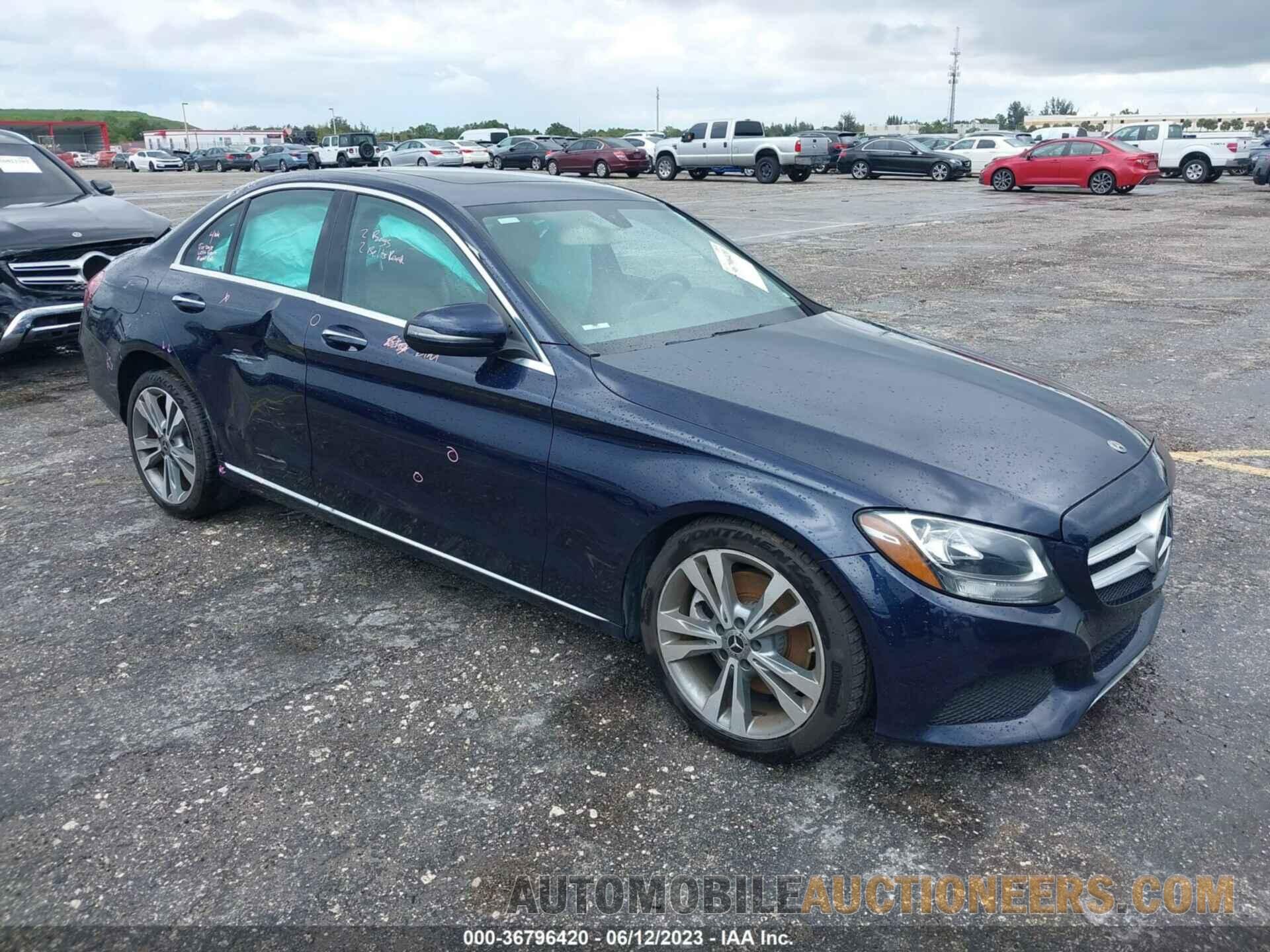 55SWF4JB1JU272882 MERCEDES-BENZ C-CLASS 2018