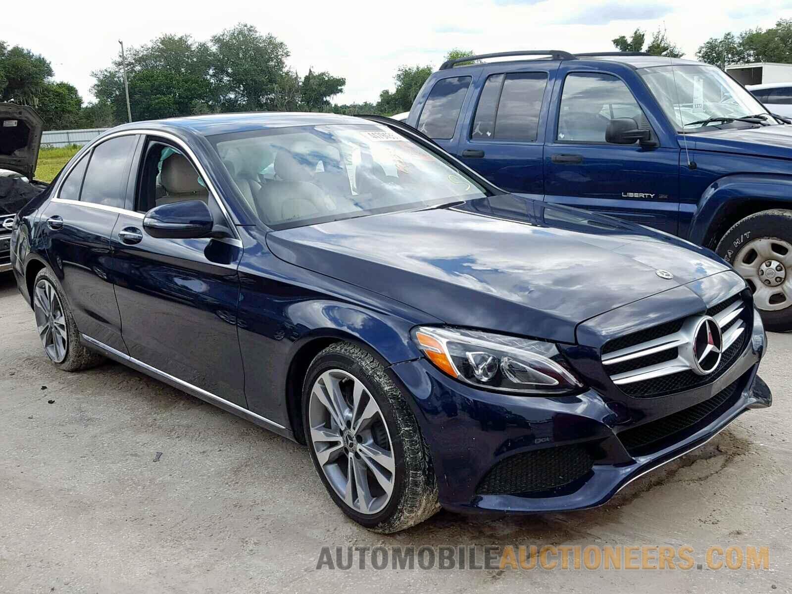 55SWF4JB1JU274129 MERCEDES-BENZ C CLASS 2018