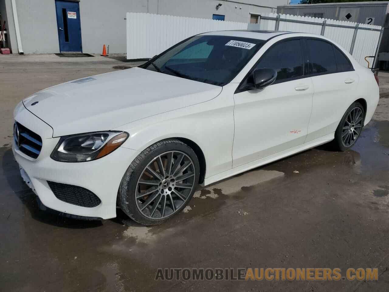 55SWF4JB1JU278553 MERCEDES-BENZ C-CLASS 2018