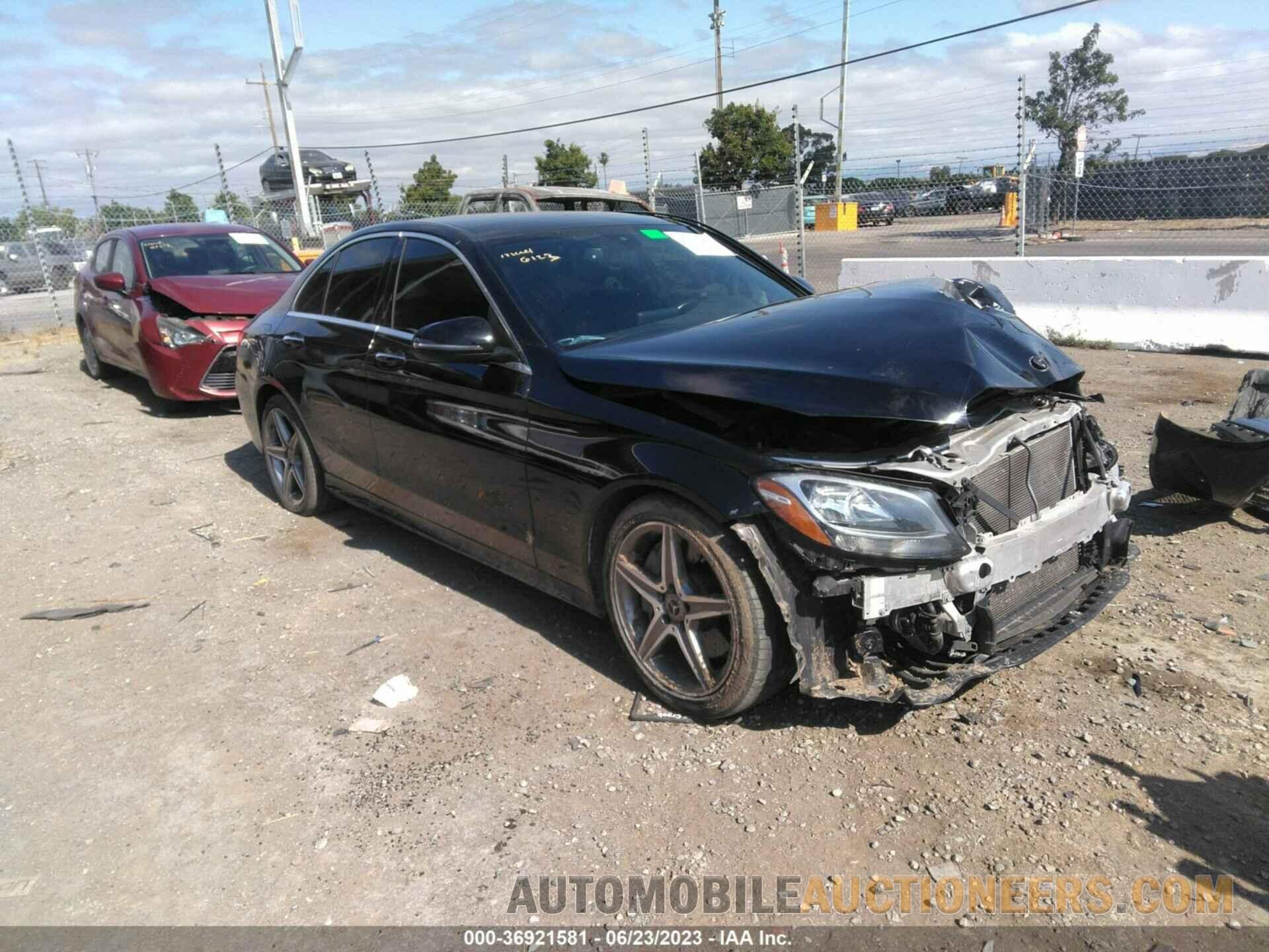 55SWF4JB1JU279153 MERCEDES-BENZ C-CLASS 2018