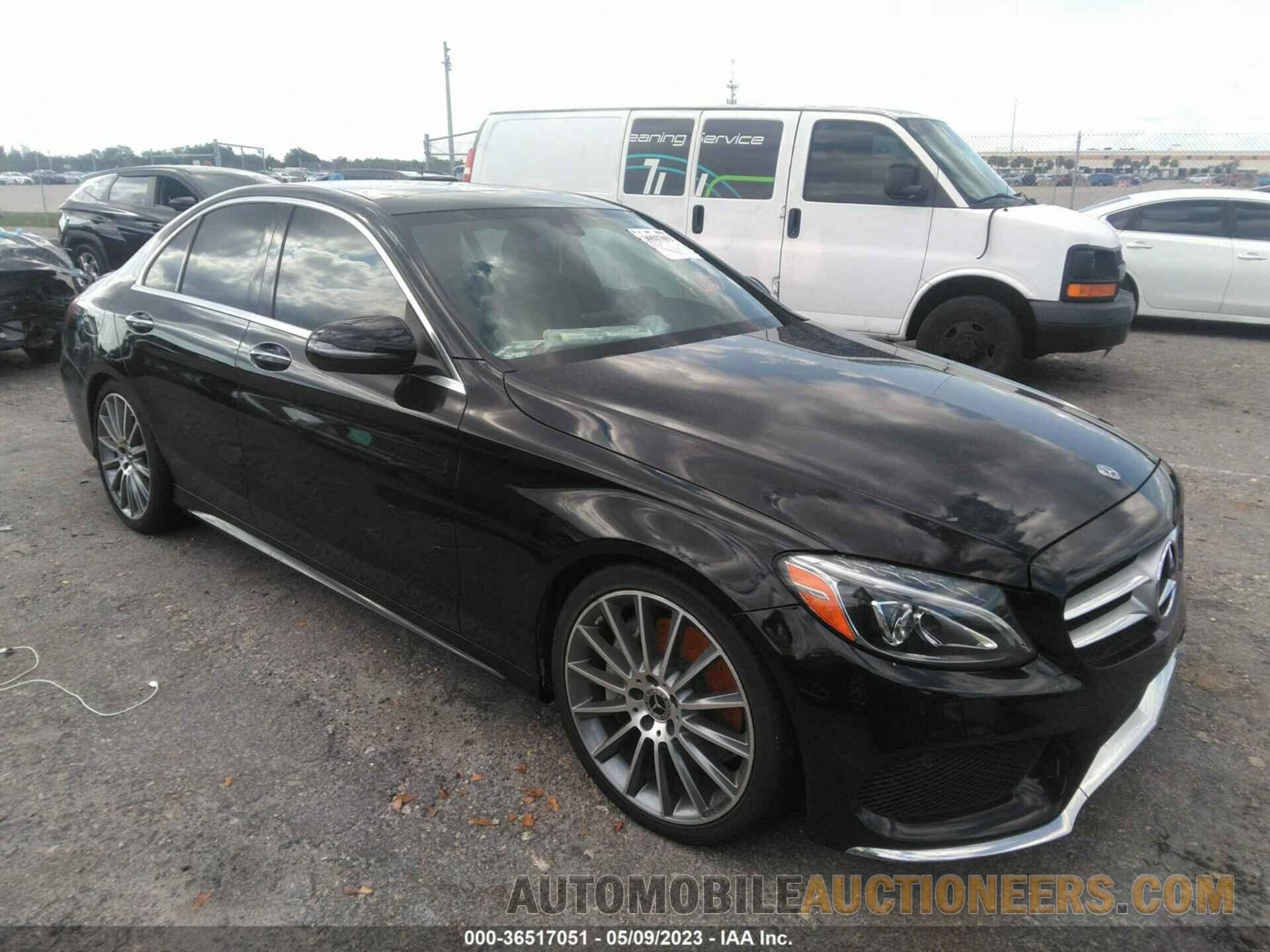 55SWF4JB1JU280240 MERCEDES-BENZ C-CLASS 2018